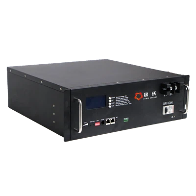 แบตเตอรี่ที่ติดตั้งบนชั้นวาง 48v100ah